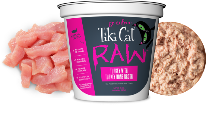 tiki raw cat food