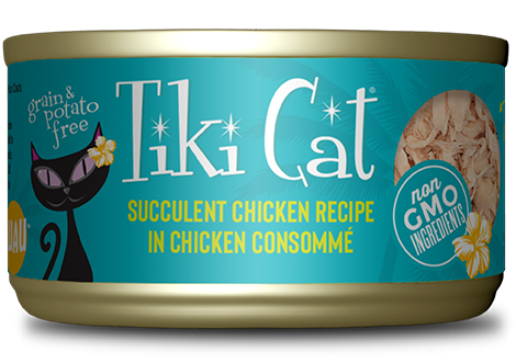 Tiki Cat Baby Kitten Mousse And Shreds with Chicken, Salmon And