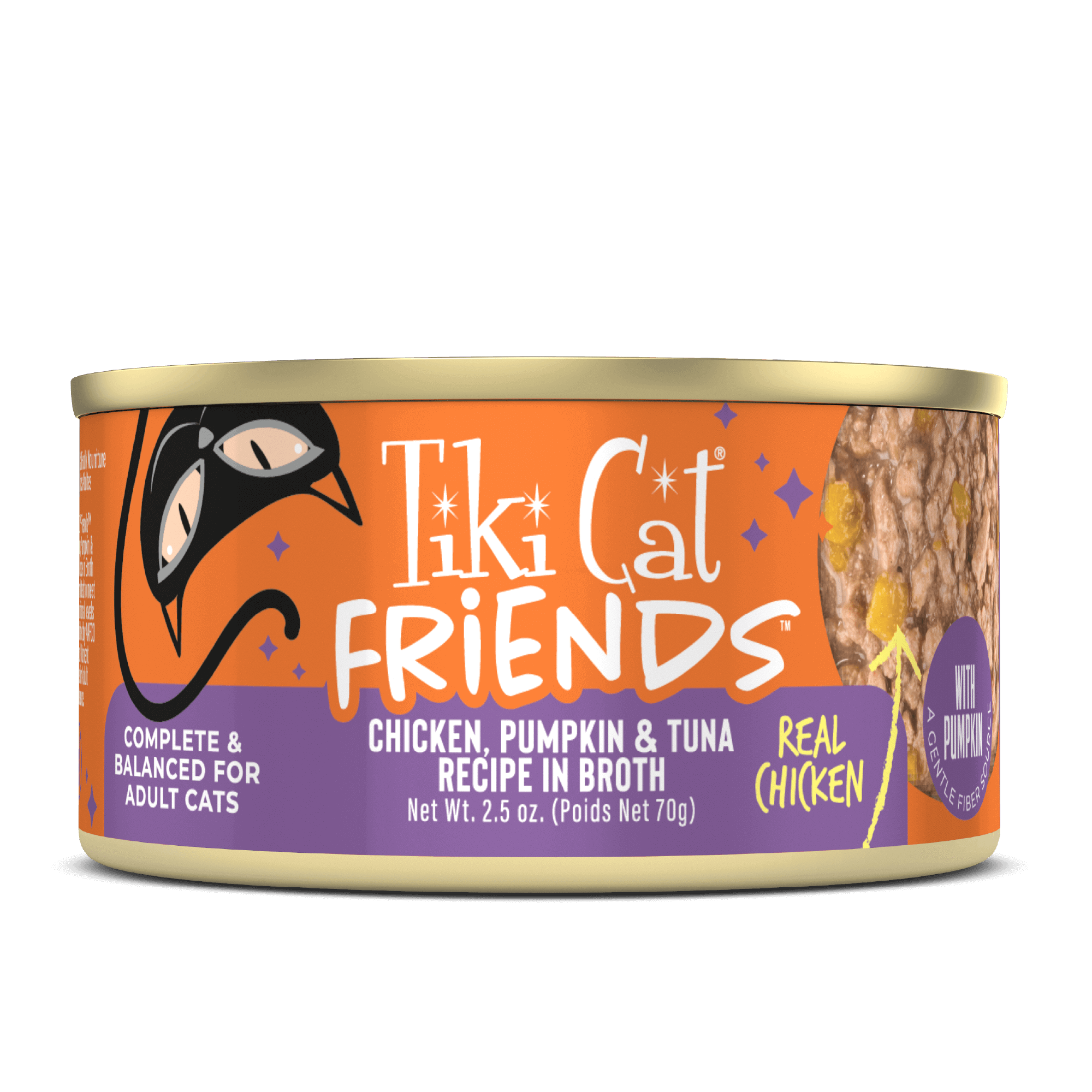 Chicken, Pumpkin & Tuna Recipe in Broth