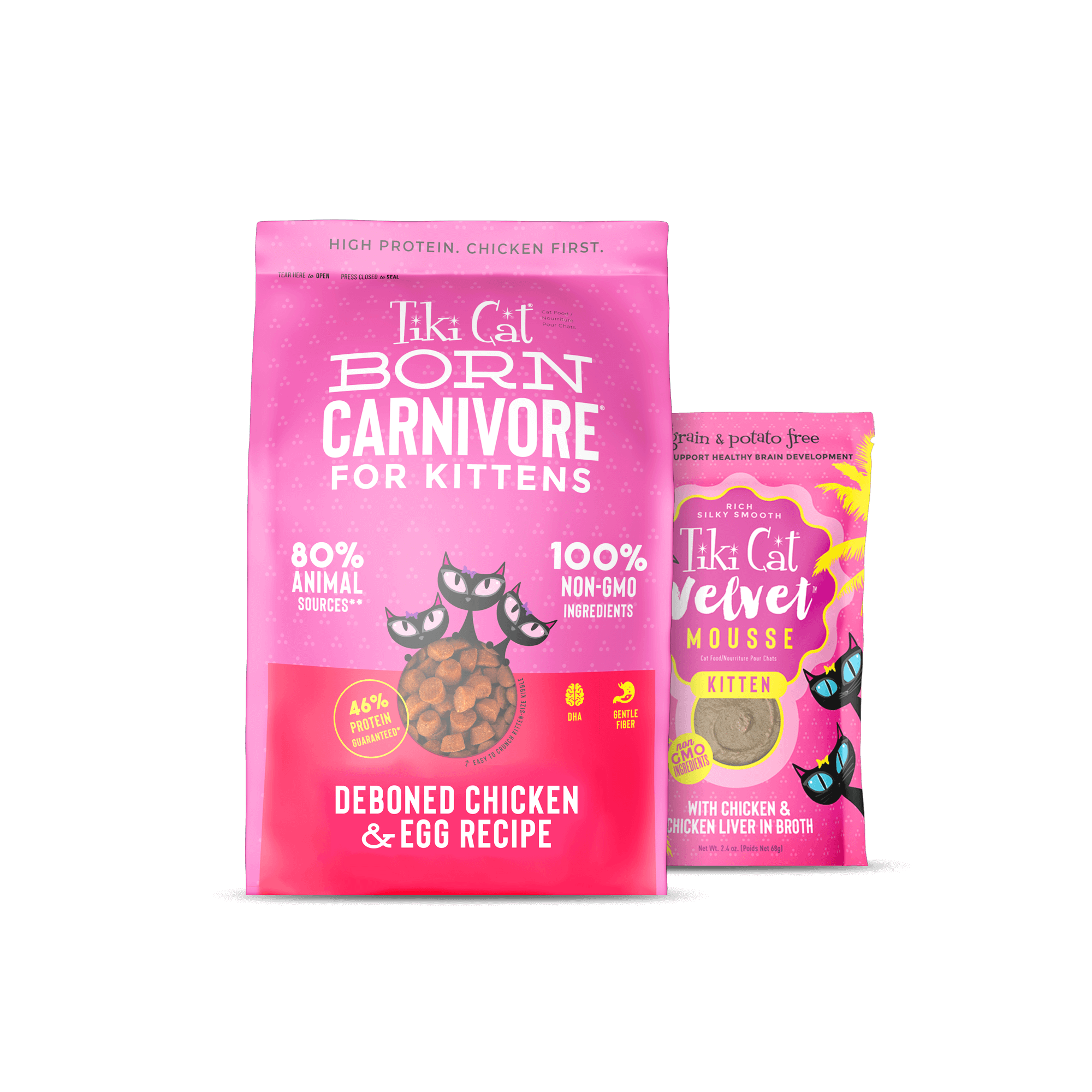 Tiki Cat Food & Treats Tiki Pets Say Aloha to Real Food