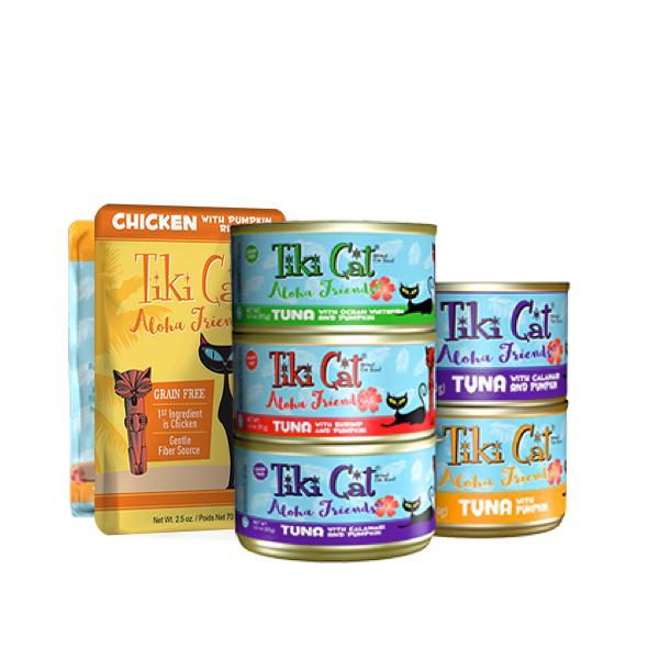 Tiki Cat Food & Treats Tiki Pets Say Aloha to Real Food