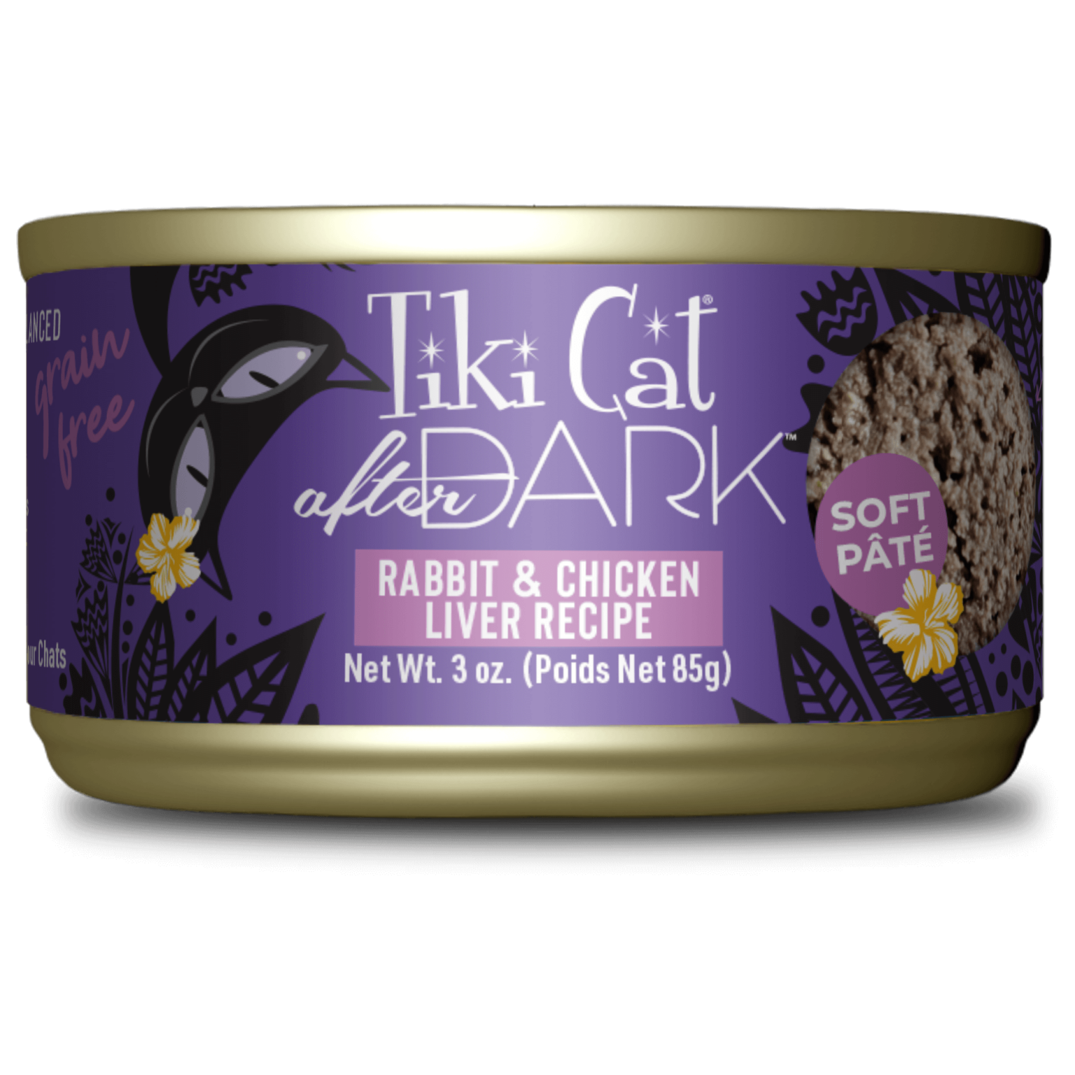 Tiki Cat After Dark Grain Free Chicken and Duck Canned Cat Food