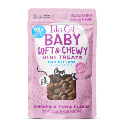 Soft & Chewy Mini Treats: Chicken & Tuna Flavor
