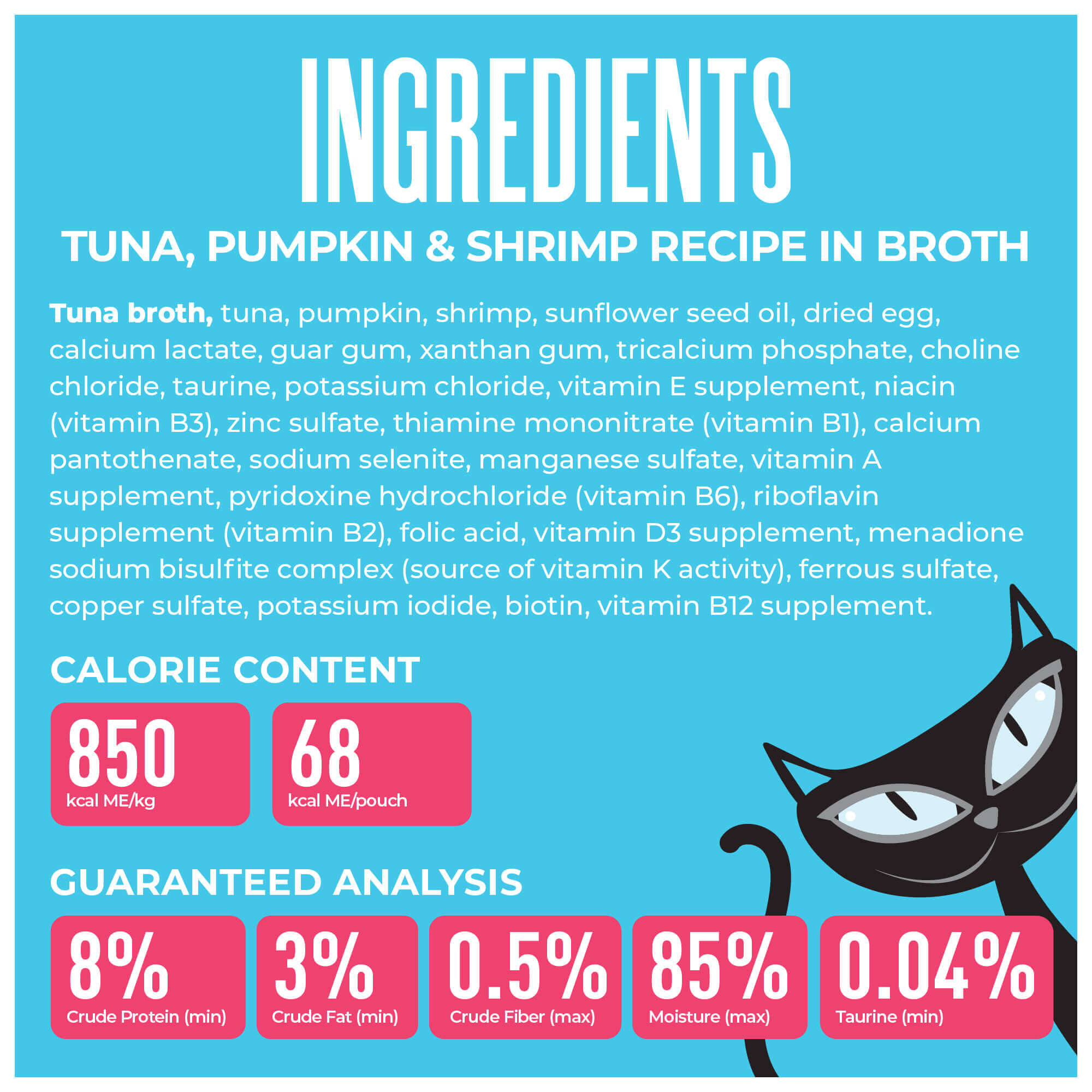 Tuna, Pumpkin & Shrimp Recipe in Broth - Image 3
