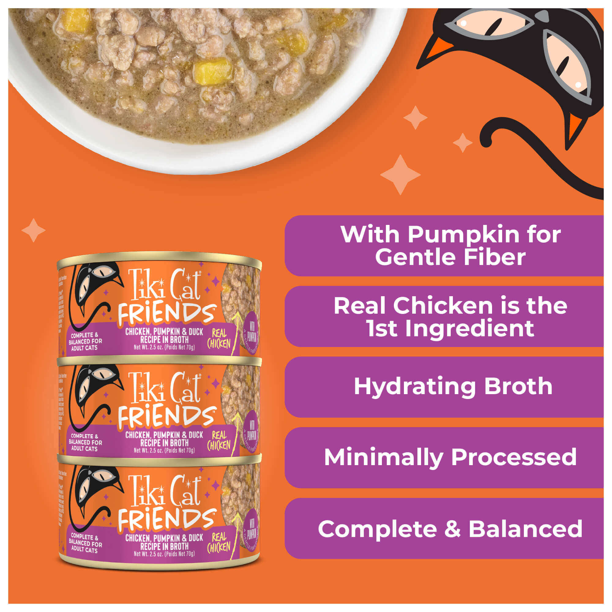 Chicken, Pumpkin & Duck Recipe in Broth - Image 7