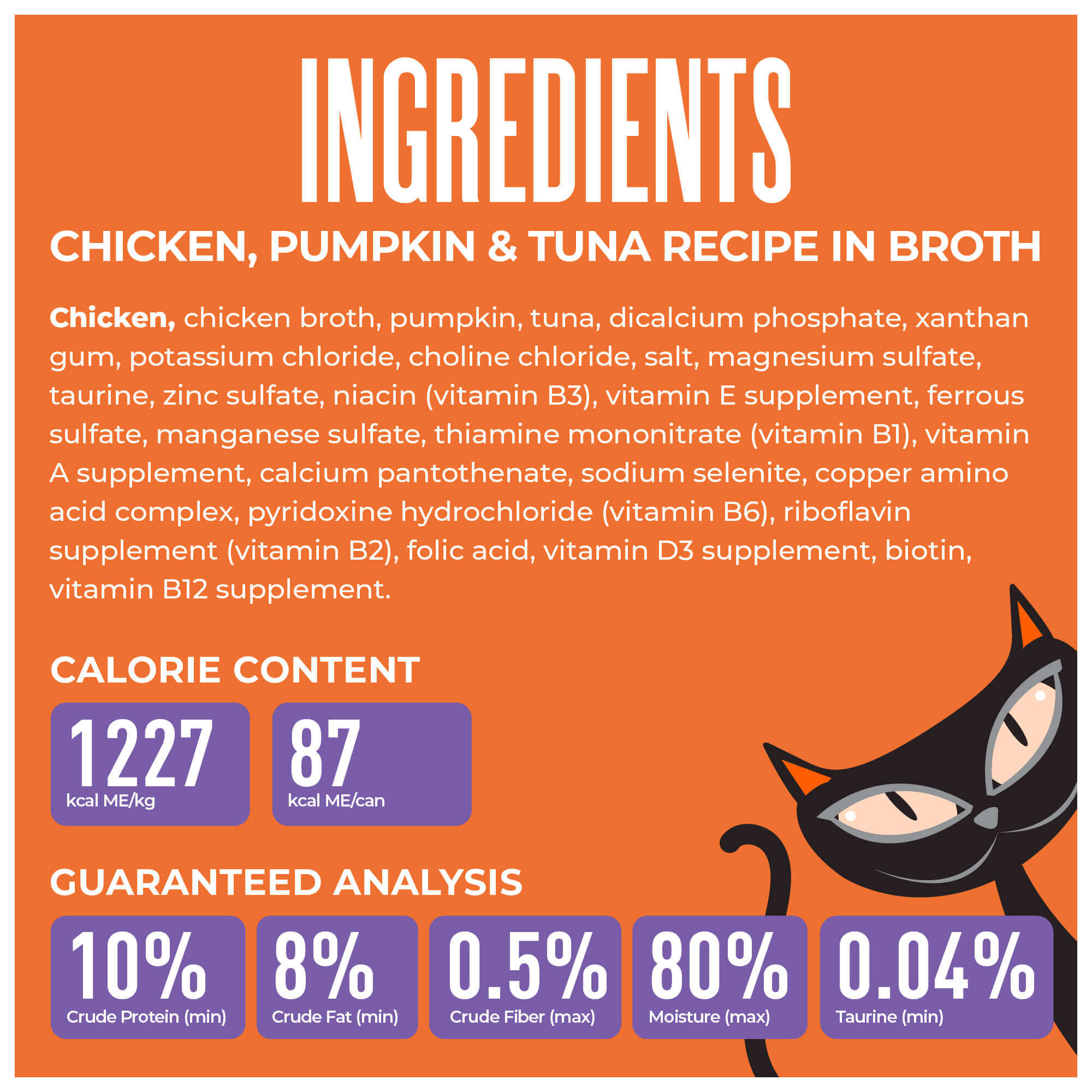 Chicken, Pumpkin & Tuna Recipe in Broth - Image 5