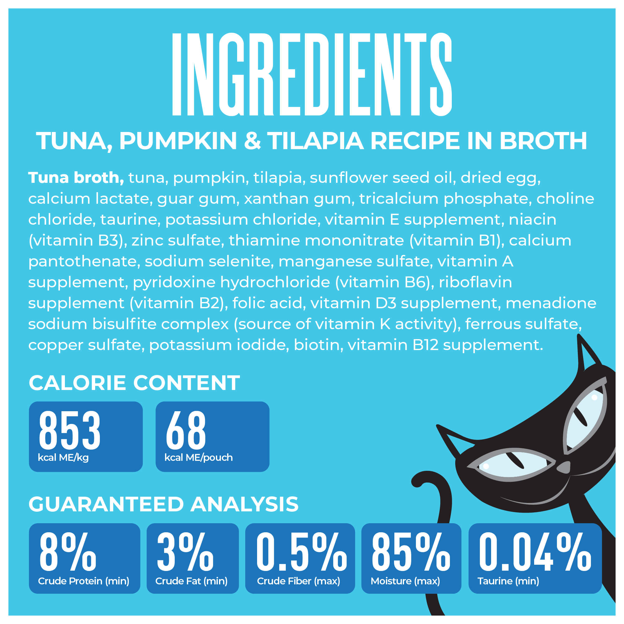 Tuna, Pumpkin & Tilapia Recipe in Broth - Image 3