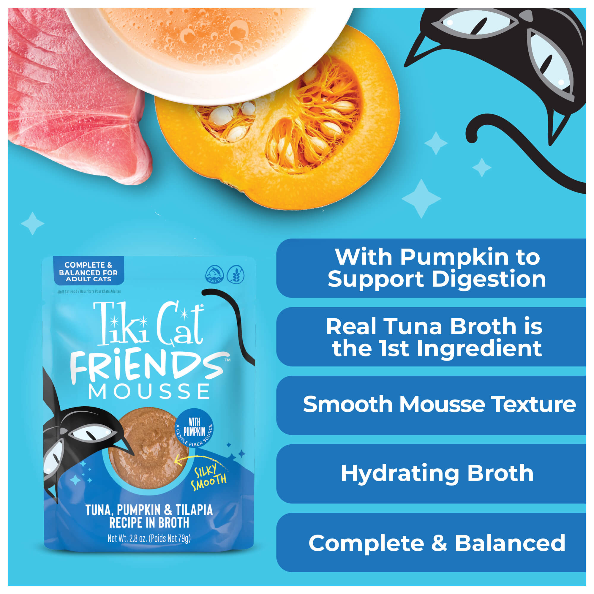 Tuna, Pumpkin & Tilapia Recipe in Broth - Image 5